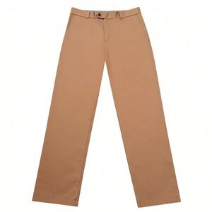 Charles Tyrwhitt Mens Classic Fit Non-Iron Chinos Camel Brown 32W 30L TRC0287CAM